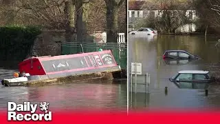 More than 100 flood warnings in place as UK shivers following last week’s Storm Henk