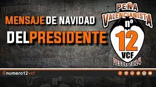 Mensaje de Navidad del Presidente de la Peña