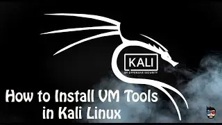 How to Install VMtools in kali linux?