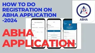 #AbhaApplication Registration #kashmirilanguage  #opd #ticket booking Step by Step Process-2024|