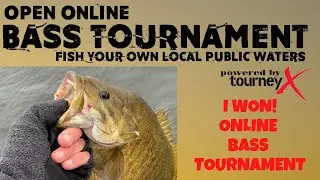 I WON! Online Bass Fishing Tournament!