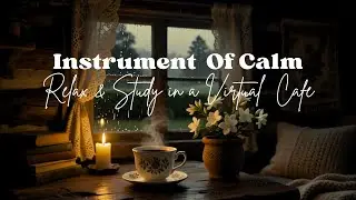 Cozy Jazz & Rain Ambience — Relaxing Smooth Jazz with Fireplace Sounds for Study & Sleep