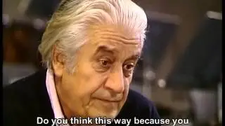 Sergiu Celibidache despre filozofia muzicii ( subtitrat română , traducere necorectată)