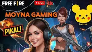 ⚡ free fire live on Moina gaming#viral#