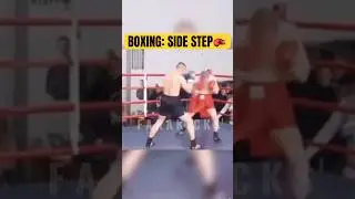 Boxing lesson: Side step 🥊 #boxing #kickboxing #muaythai #fighter #training