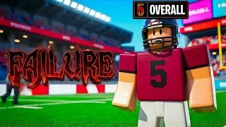My First time playing NFL UNIVERSE went HORRIBLEY WRONG (ROBLOX)