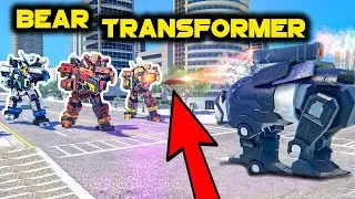 Police Panda Robot : Robot Shooting | Android Gameplay | Walkthrough | Robot Transformation Game