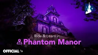 Disneyland Paris | Ride & Learn in Phantom Manor 👰🔮💀 | Disney BE