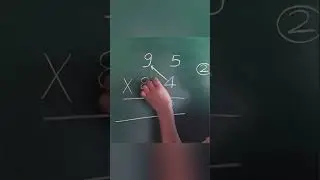 2 अंकों का गुणा करने की सबसे आसान विधि || 2 digits fast multiplication trick | 2 anko ka guna #viral