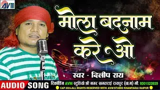 Mola Badnam Kare | दिलीप राय&ndash;Dilip Ray | New CG Song 2026 | Chhattisgarhi Gana | Superhit CG Song