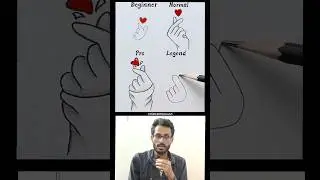 Pro Vs Legend Drawing Challenge #shorts