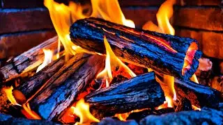 Heat & Tranquility &ndash; Ember-Rich Wood and Blue Flame Layers Create the Ultimate Calm Atmosphere
