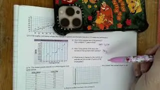 Q13 Interpreting data from scatterplot