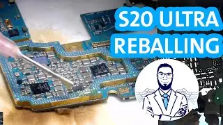 #APPLE_MECHANIC #17 |Reballing S20 Ultra