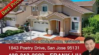 1843 Poetry Drive, San Jose 95131