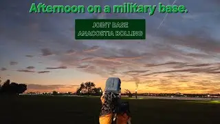 Afternoon on a military base(JOINT BASE ANACOSTIA BOLLING) Washington DC