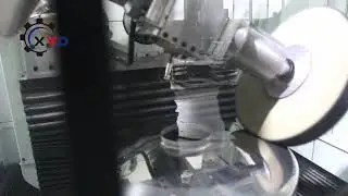 Vessel body and dished dome polishing  machine