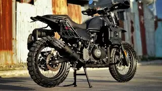 ROYAL ENFIELD HIMALAYAN &ldquo;MAD MAX &rdquo; inspired | ZOMBIE APOCALYPSE | built by Iron Macchina Customs