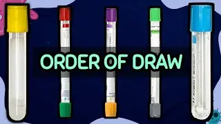 Order of Draw in Phlebotomy | Tube Colors, Additives, and Use | Medtech Quick Review