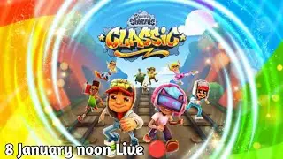 Subway Surfers Live 🔴 | Unlimited Fun | Road Run Gameplay 8 January