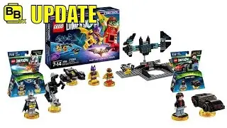 2017 LEGO DIMENSIONS THE LEGO BATMAN MOVIE PACKS NEWS UPDATE