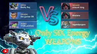 Mech Arena : SiX Energy WEAPONS Only