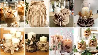 🎂Красивый рождественский фонарь из старой банки🕯️✨ | Простая поделка из джута | Рождественский де...
