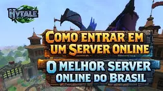 Como Jogar Online Hytale Entrando no Melhor Servidor do Brasil Hylanders RP