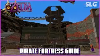 Legend of Zelda Majora's Mask N64 - Pirate Fortress Guide [1080P]