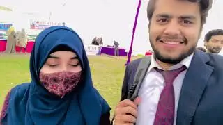 At BZU University, we visited the Book Fair 2022