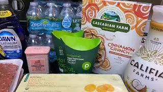 Let&rsquo;s do this small grocery haul - #popup #groceryshopping #groceryhaul #fyp - 1/12/2026