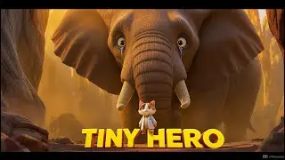 Tiny Cat Saves Crying Elephant 🐘💔 - Heart Touching Story