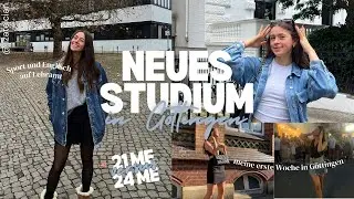 Neues Studium in Göttingen🏃‍♀️📚 *Sport & Englisch auf Lehramt*, meine erste Woche!✨