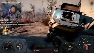 fallout hardcore crow control , lozing my mind perma death