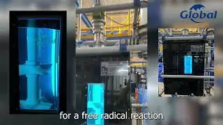Photochlorination Reactor | 100 Ltr. Borosilicate Glass Photochlorination Pilot Plant