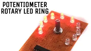 How to make Potentiometer Rotary Led Ring using LM3914 IC