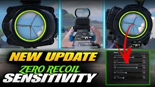 Pubg New 4.2 UPDATE SENSITIVITY CODE | pubg BEST SENSITIVITY SETTINGS | BGMI ZERO RECOIL SENSITIVITY