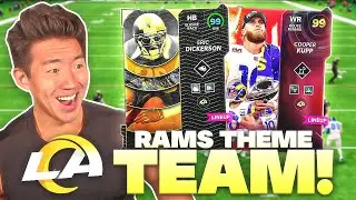 Los Angeles Rams Theme Team! MOST TOXIC Lineup in the game.. Madden 22