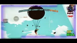 BGMI MOBILE || ACE MASTER LOBBY HOT DROP GAMEPLAY #bgmi #iqooneo6