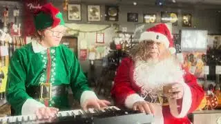 Christmas is comin’ in hot…and apparently so is Santa!