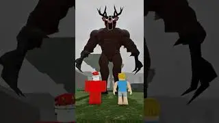 Толстый олень становится сильным 😳 #roblox #99nights