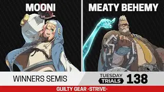 Tuesday Trials 138 GGST Winners Semis - mooni (Bridget) vs Meaty Behemy (Goldlewis)