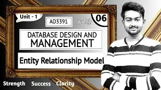 Entity Relationship Model in Tamil | Database Design and Management in Tamil | Unit 1 | AD3391