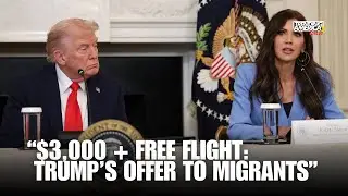 Trump offers $3,000 and free flight to migrants who self-deport by year-end