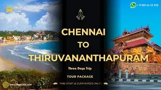 Chennai to Thiruvananthapuram Three Days Round Trip | Safe & Affordable Travel #dropcabssouthindia