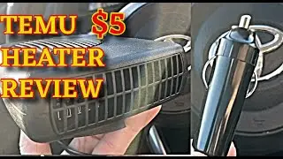 Small Car Heater for $5 on TEMU