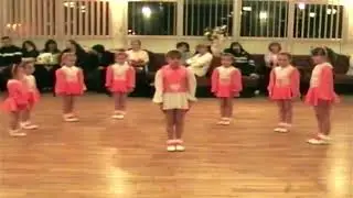 Rubbettes Dance Troupe Tots orange
