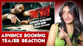 Deva Advance Booking Teaser Reaction - Shahid Kapoor - Taneeya Reacts