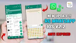 RC WhatsApp iOS Terbaru 2022 || RC WA iOS v4.5 Fitur Terlengkap 2022 - ANti Kadaluarsa