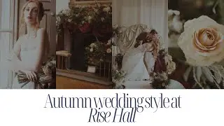 Autumn Wedding Style at Rise Hall, Yorkshire